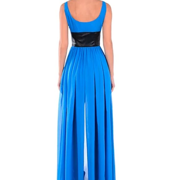 AW16 BLACK FAUX LEATHER TOP W/ BACK TAIL - Picture 8 of 11